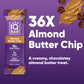 IQBAR Plant Protein Bars - Almond Butter Chip - 36 Count - Low Carb, Gluten Free, High Fiber, Vegan Snacks