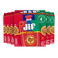 Jif Squeeze Creamy Peanut Butter, Resealable Pouches, 5 Ounces (Pack Of 24)