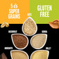 KIND Healthy Grains Energy Bars, Peanut Butter Dark Chocolate, 18g Whole Grains, 5 Ct, Gluten Free Snacks, Model 67058