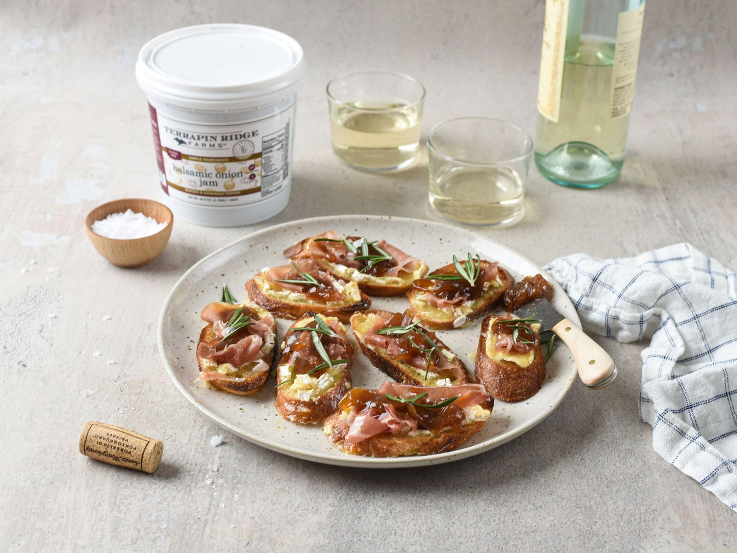 Terrapin Ridge Farms Balsamic Onion Jam, Vegan & Gluten Free, 11 oz Jar