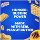 Lance Sandwich Crackers, Captains Wafers Peanut Butter and Honey, 10 Packs, 6 Sandwiches Each