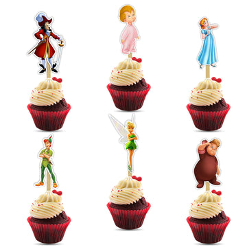 Seyal Petr Pan Cupcake Topper