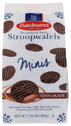 Daelmans Stroopwafel Minis, Chocolate-Caramel, 5.29 oz, Pack of 1, Model 7Y-15AT-BSU1