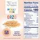 Three Farm Daughters X Molly Yeh High Fiber Orzo Pack, Irresistible, Low Gi, Non Gmo Orzo Pasta Noodles, Low Net Carb, Made In T