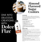 Dolce Flav Almond Extract, Water-Soluble, Sugar-Free, 2 Oz, Concentrated Flavoring for Baking, Pastries & Beverages