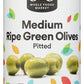 365 by Whole Foods Market, Ripe Green Pitted Olives, 6 Ounce