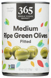 365 by Whole Foods Market, Ripe Green Pitted Olives, 6 Ounce