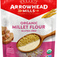 Arrowhead Mills Organic Gluten Free Millet Flour, 23 oz Bag, Pack of 1
