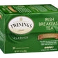 Twinings Tea Breakfast Tea - Irish Decaf - Case Of 6 - 20 Bags