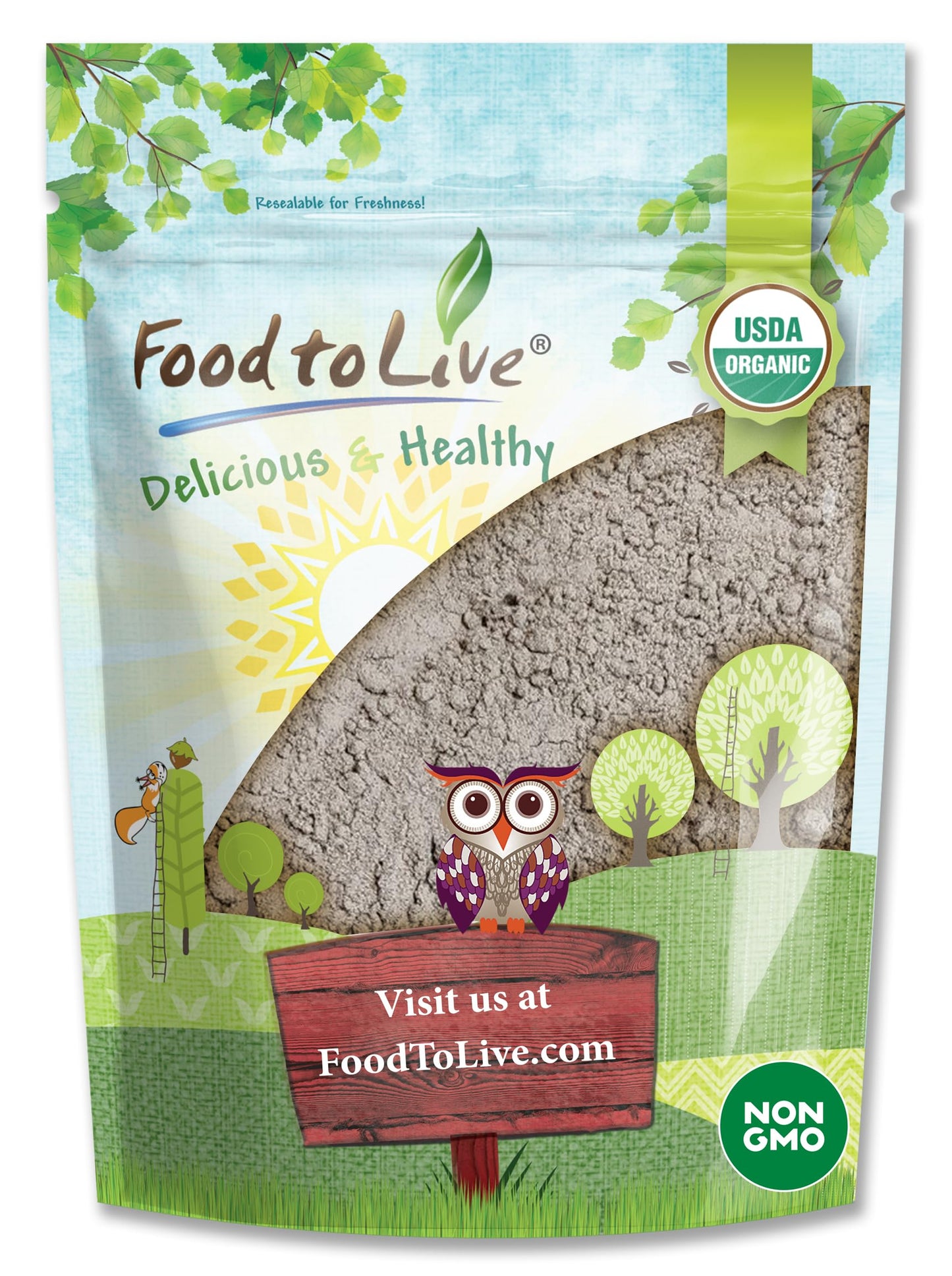 Food to Live Organic Clove Powder - Non-GMO, Finely Ground Clove Pods, Pure, Vegan, Bulk Spice. Good Source of Vitamin K and Iro