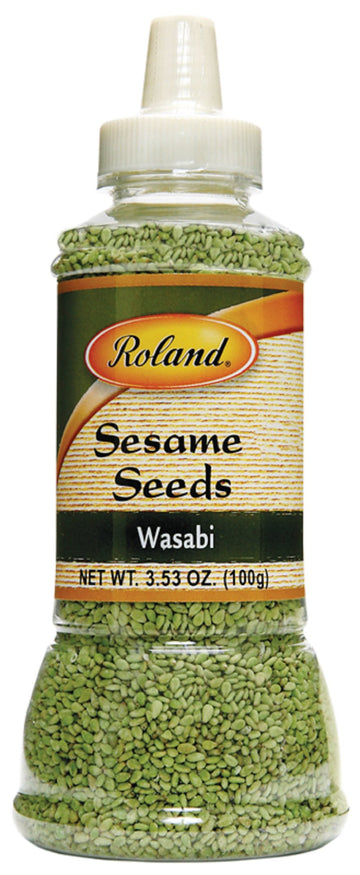Roland Wasabi Sesame Seeds - 3.5 oz.
