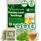 FRESHDRINKUS Parsley Leaf Herbal Tea Bags, 100% Natural, Vegan, 15 Tea Bags
