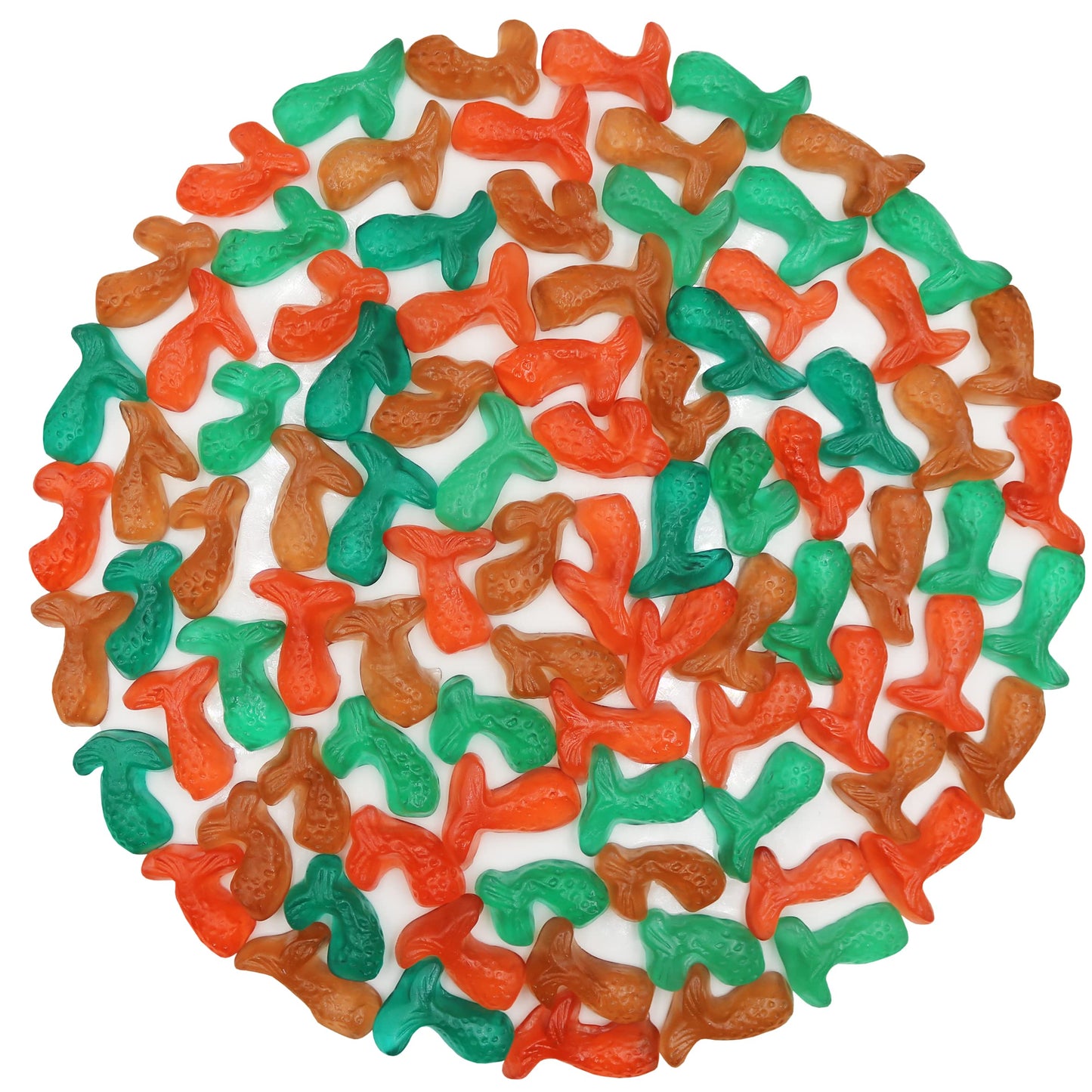 Gummy Assorted Rainbow Mermaid Tails, 2 Pound