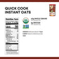 Nature s Path Organic Quick Cook Instant Oatmeal, 18 oz (Pack of 6), Non-GMO