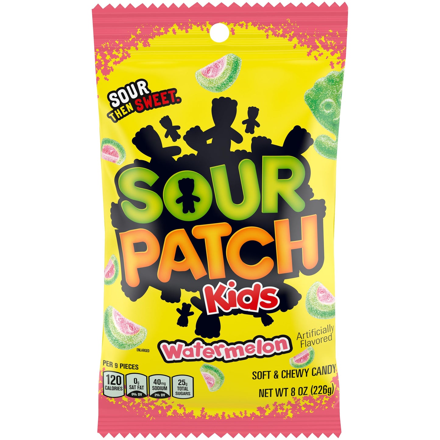 Sour Kids Watermelon, 8 Ounce Bags (Pack Of 2)