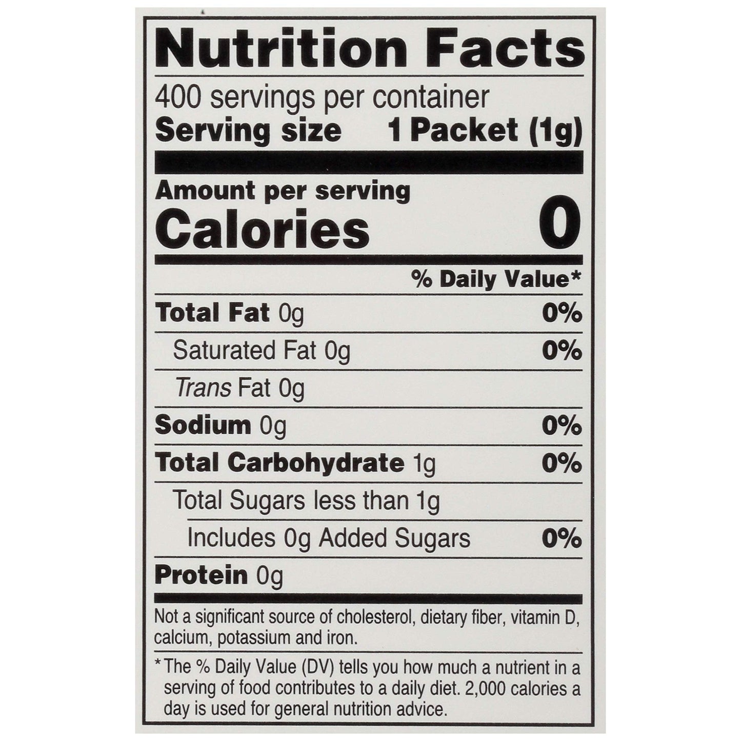 Community Coffee Pink Sweetener Packets  1600 Count  400 Count (Pack of 4)