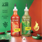 Sky Valley Sriracha Sauce Bundle (Green and Red Sriracha Sauce) - Hot Sauce, Lime, Red Jalapeno Peppers, Vegan, Gluten Free, Non