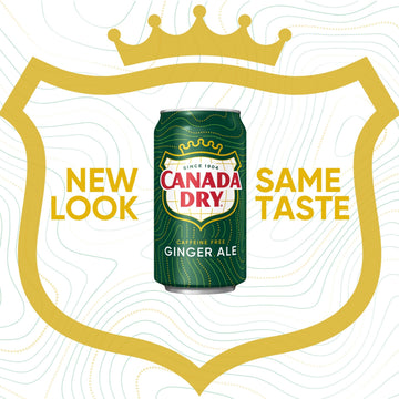 Canada Dry Ginger Ale Soda - 12 fl oz Cans, 12 Pack, Model 078000152166