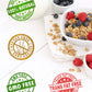 Olde Man Granola Gluten Free Granola Cereal - Non-GMO, Soft Whole Grain Oats - 12oz Pack