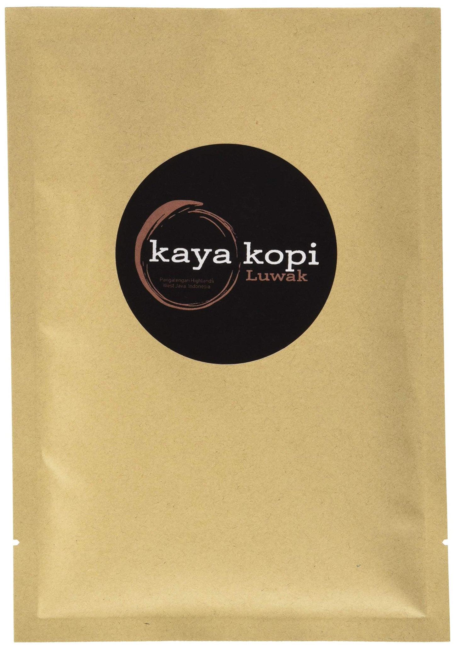 Kaya Kopi Premium Kopi Luwak Coffee Beans, Medium Roast, 1.76 Ounce (Pack of 1)
