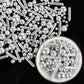 Sugarzy Edible Pearl Sprinkles Mix, Silver Rod, 130g/4.58oz, Cake Decorations, Cupcake Toppers, Holiday Supplies
