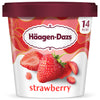 Haagen-Dazs Strawberry Ice Cream, 14 fl oz (Frozen)