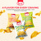 LULU Plantain Chips Variety Pack, Lightly Salted, 12 Count (6 Lemon, 4 Salted, 2 Sweet)