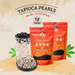 52Usa Boba Tapioca Pearl, Black Sugar Flavor, Fresh Bubble Tea Pearl, 8.8 Oz (Pack Of 2), Black Tapioca Pearl For Bubble Tea, Re