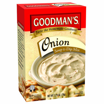 Goodman'S Onion Soup & Dip Mix, 2.75-Ounce (Pack Of 2)