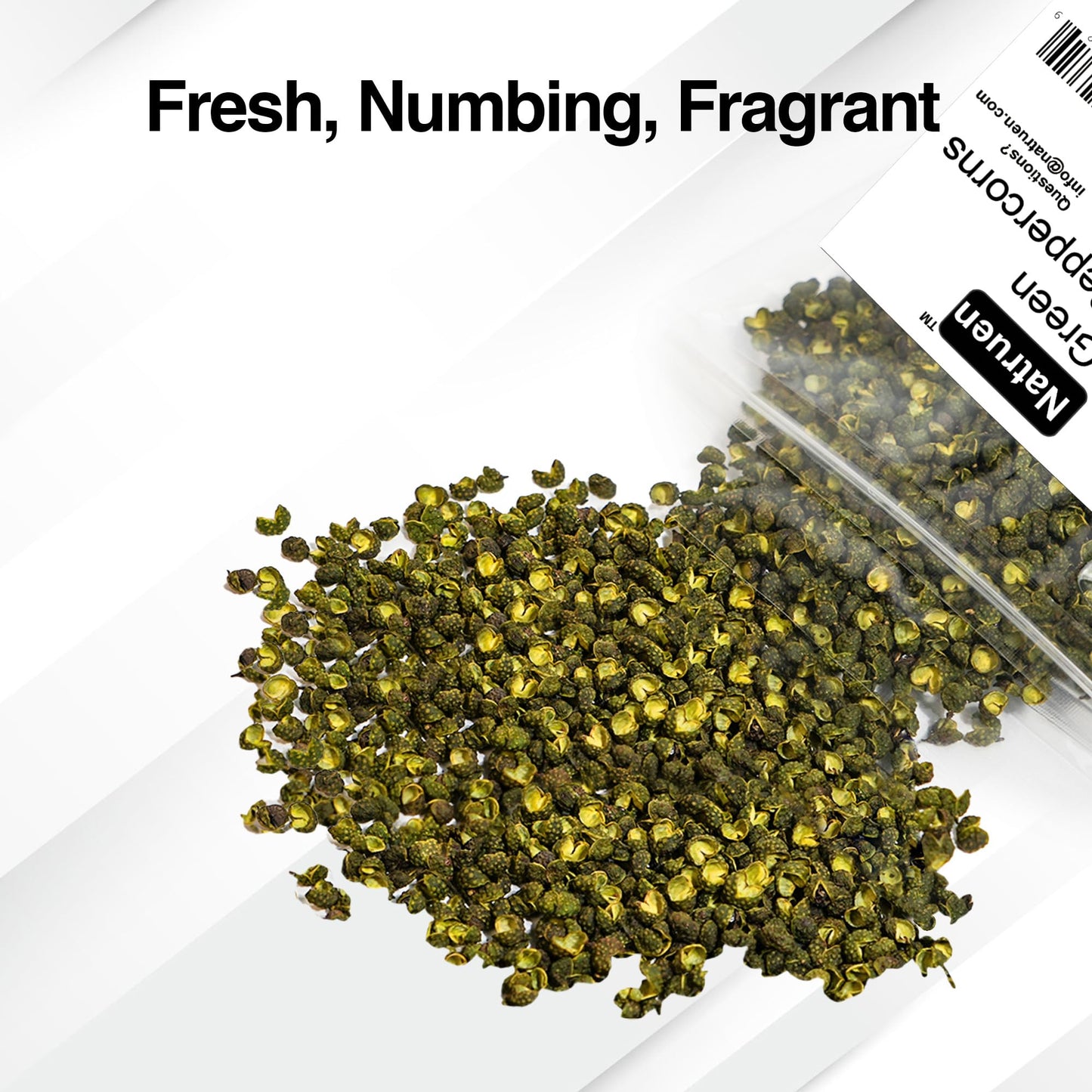 Natruen Szechuan Red & Green Peppercorns Variety Pack, 4 Oz Each, Whole, Pack of 2