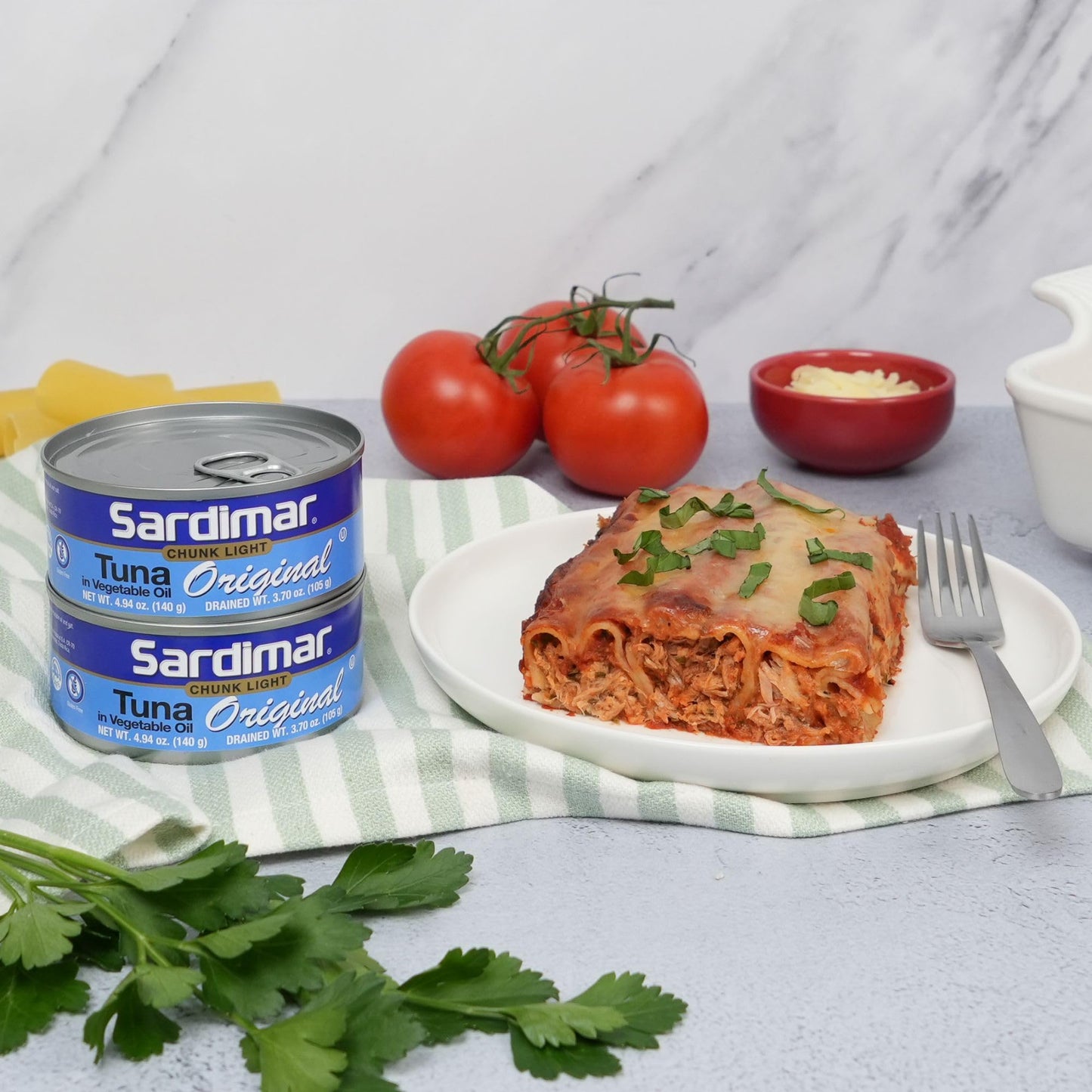 Sardimar Chunk Light Tuna ( Original - Pack Of 12 ) - Ready To Eat Meals In Can