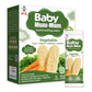 Hot-Kid Baby Mum-Mum Rice Rusks, Vegetable, 24 Pieces (Pack Of 6) Gluten Free, Allergen Free, Non-Gmo, Rice Teether Cookie For T