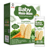 Hot-Kid Baby Mum-Mum Rice Rusks, Vegetable, 24 Pieces (Pack Of 6) Gluten Free, Allergen Free, Non-Gmo, Rice Teether Cookie For T