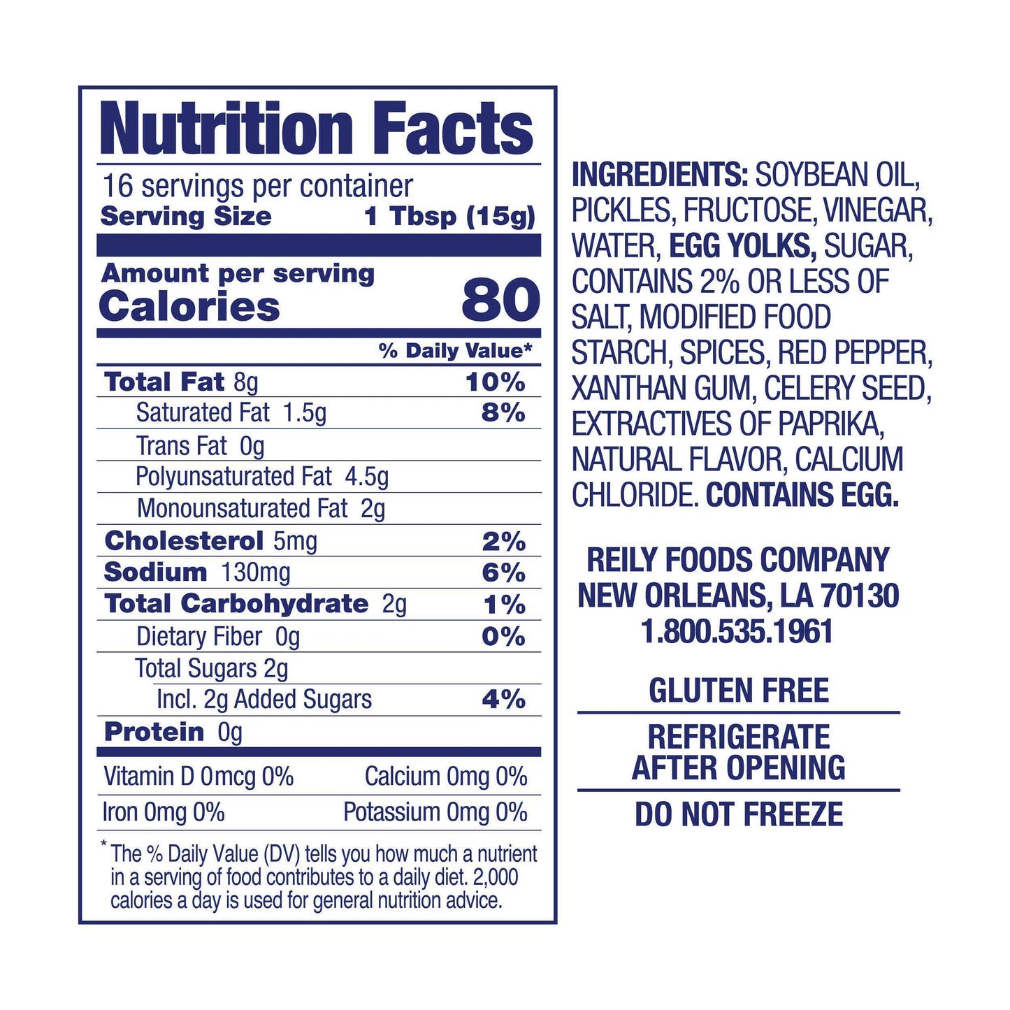 Blue Plate Mayonnaise Sandwich Spread, 8 Fl Oz Jar (Pack Of 1)