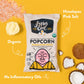 LesserEvil Himalayan Gold Salt Organic Popcorn  enhanced Quality  Minimally Processed  No Vegetable Oil  0.46 Oz  (Pack of 24)