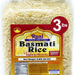 Rani Platinum White Basmati Rice Extra Long Aged 48oz (3lbs) 1.36kg PET Jar ~ All Natural | Gluten Friendly | Vegan | Indian Ori