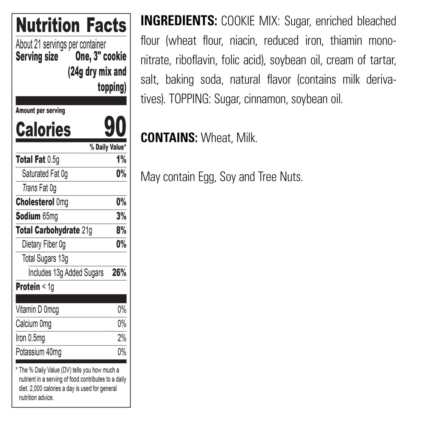Krusteaz Snickerdoodle Cookie Mix, Includes Cinnamon Sugar Pouch, 17.5 Ounce (Pack of 12)