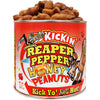 ASS KICKIN Spicy Hot Peanuts - Carolina Reaper Flavor - 12oz - Gourmet Snack - Pack of 1