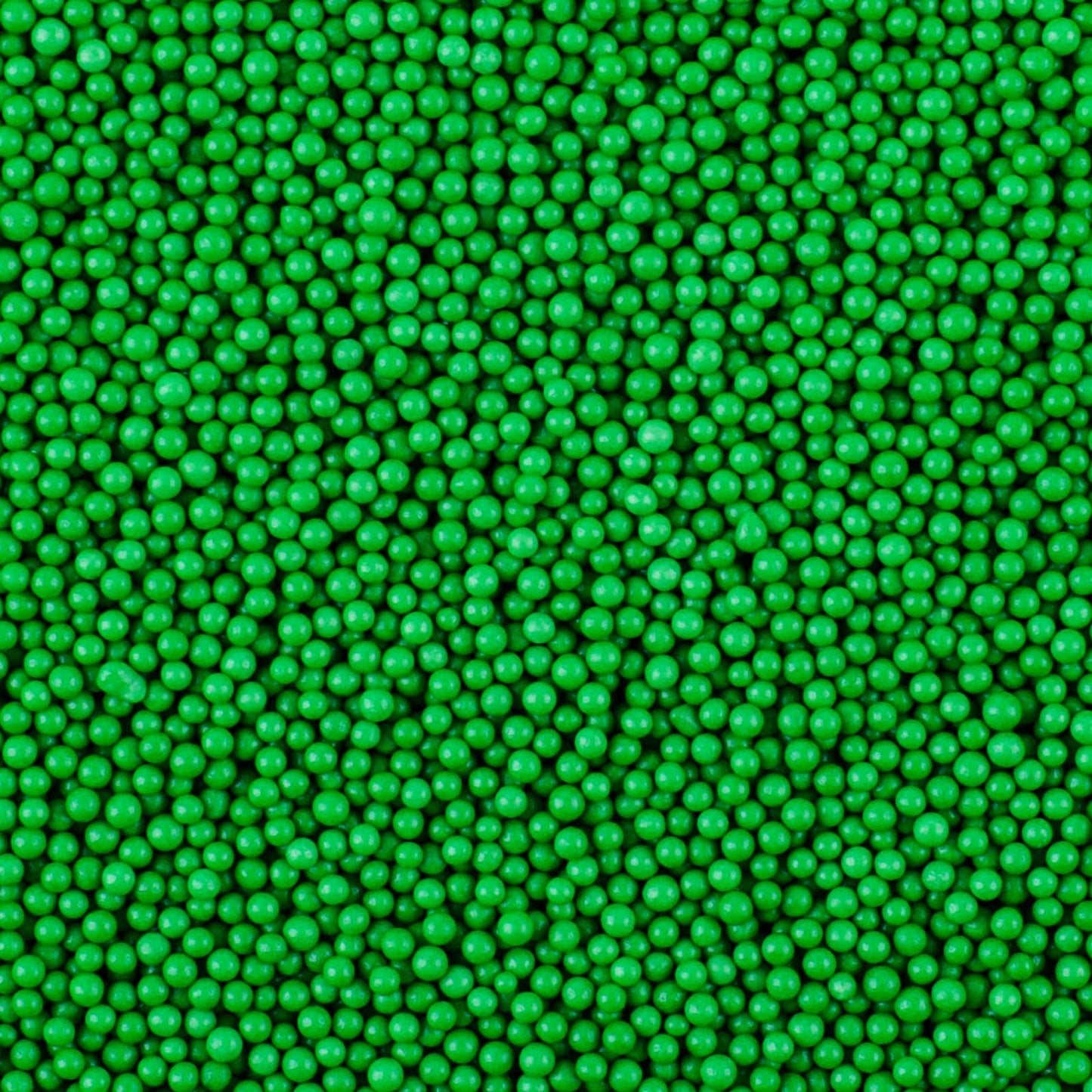 Dark Green Nonpareils Sprinkles - 2mm Edible Mini Pearl Sprinkles for Cake Decorating, Cupcake, Cookie, Baking, Donuts, Ice Crea