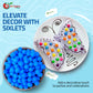 NY Spice Shop Royal Blue Sixlets Candy - 1 Pound Chocolate Balls for Party Décor and Gifts