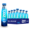 Zenwtr Ultra-Pure, Vapor Distilled Water, 16.9 Oz (Pack Of 12) Bottled Water, 9.5 Ph Alkaline Water With Electrolytes For A Cris