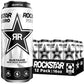 Rockstar Pure Zero Energy Drink, Silver Ice, 0 Sugar, Caffeine, 16oz Cans, Pack of 12
