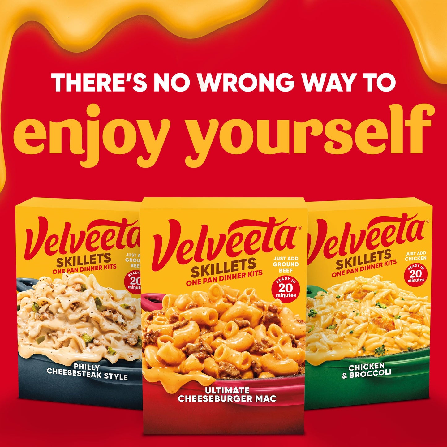 Velveeta Cheesy Skillets, Ultimate Cheeseburger, 12.8 oz