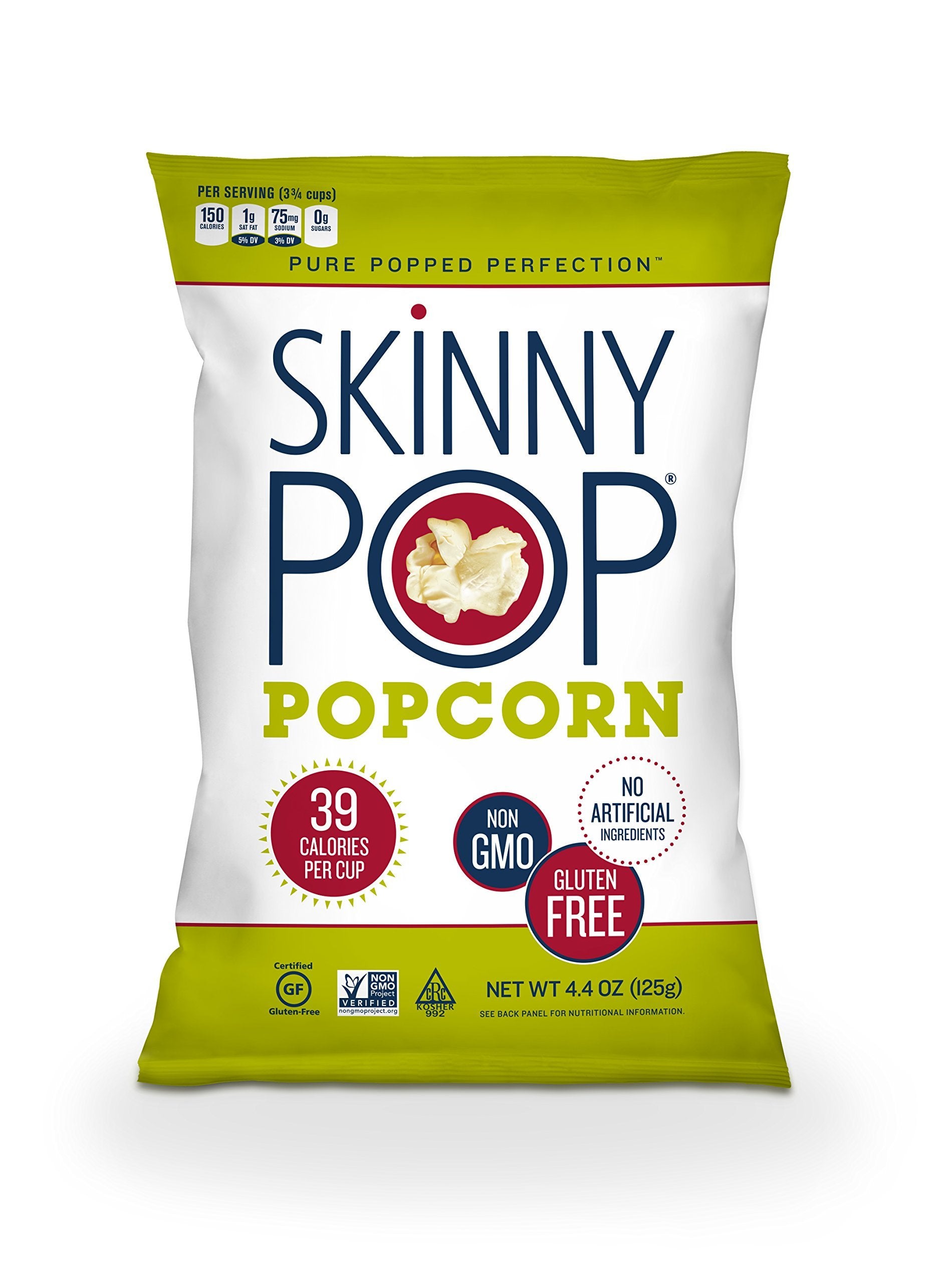 SkinnyPop Original, 4.4oz (Pack of 6)