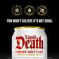 Liquid Death Cherry Obituary Soda-Flavored Sparkling Water, 12-Pack (12oz Cans), Low Sugar, No Artificial Sweeteners