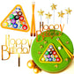 Billiards Cake Topper Billiards Cake Decoration Billiards Ball Birthday Party Supplies Billiards Ball Birthday Cake Decoration B