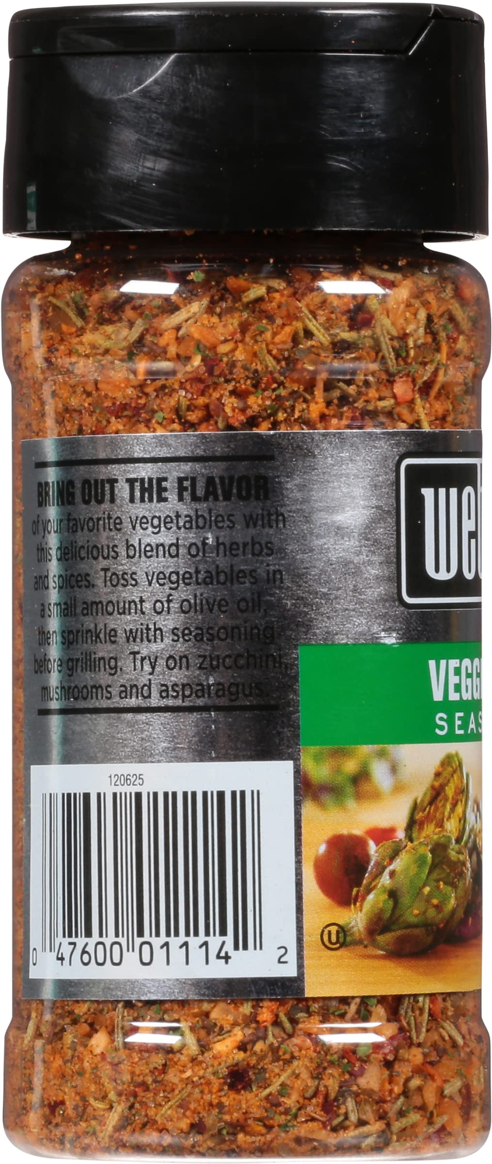 Weber Veggie Grill Seasoning, 2.25 Oz (Pack Of 2)