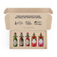 TABASCO Brand Hot Sauce Variety Pack, Gift Set Includes Five Tabasco Hot Sauce Glass & Squeeze Bottles, Perfect for Eggs, Pizza,