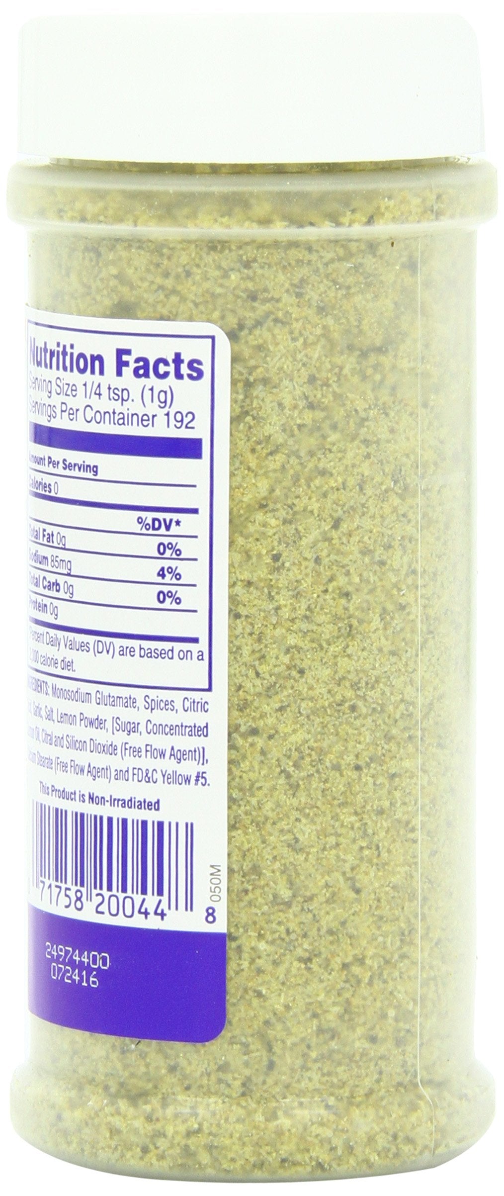 Fiesta, Ssnng Lemon Pepper, 6 Oz, (Pack Of 6)