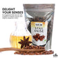 Fusion Select 8 Oz Dried Star Anise - Whole Badian Spice For Oriental & Indian Dishes & Recipes - Natural Herbs & Seasoning For